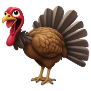 Turkey escape sticker