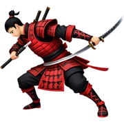 Daring Samurai sticker