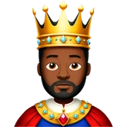 King negro sticker