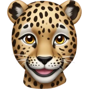 Leopardo glamour sticker