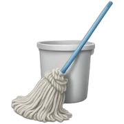 Mop sticker