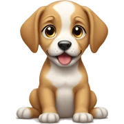 Baby dog sticker