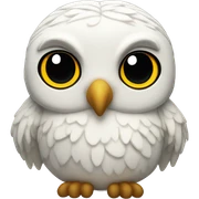 Harry Potter Hedwig Plush sticker