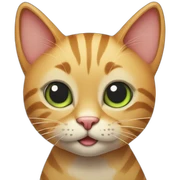 Birthday cat sticker