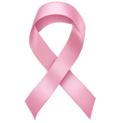 pastel pink ribbon sticker