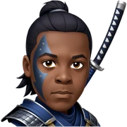 Warrior Samurai sticker