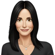courteney cox sticker