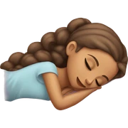 Ariana Grande sleeping sticker