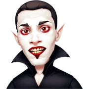 Vampire sticker
