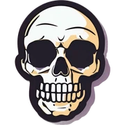 skeleton sticker