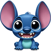Stitch from lilo and stitch sticker
