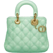 Mint green dior bag sticker