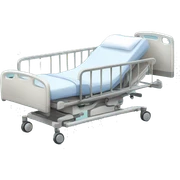 Hospital bed sticker