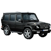 car Mercedes Gelendwagen black sticker