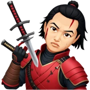Battle-Ready Samurai sticker