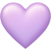 Pastel heart sticker