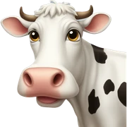 cow sticker