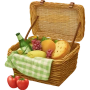 Picnic basket sticker