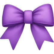 Bow sticker