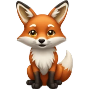 Fox sticker