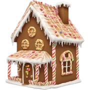 gingerbread house sticker