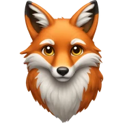 Fox sticker