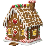 gingerbread house sticker