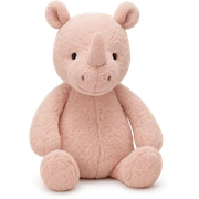 jellycat stuffed plush baby pink rhinoceros sticker