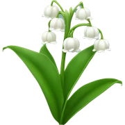 lily of the valley sticker