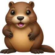 beaver  sticker
