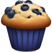 Blueberry muffin sticker