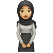 Girl muslim  sticker