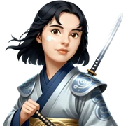 Moonlit Samurai sticker