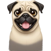 Pug  sticker