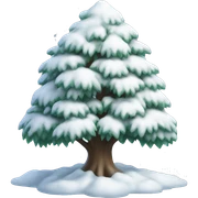 Snow tree  sticker