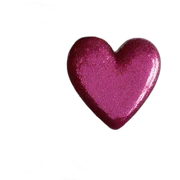 Glitter heart  sticker