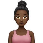 black girl sticker