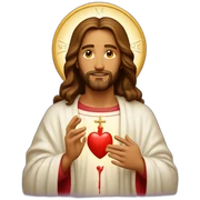 Sacred heart of Jesus sticker