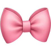 a cute bow sticker