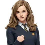 brown haired girl in uniform sticker