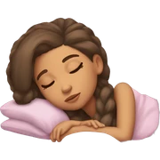 Ariana Grande sleeping sticker