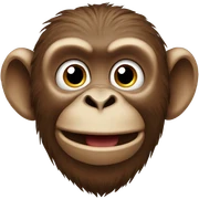 Monkey sticker