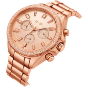 rose gold colored watch  sticker