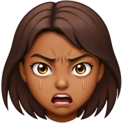 generate angry girl sticker