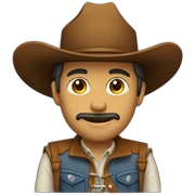 cowboy sticker