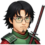 Battle-Ready Samurai sticker