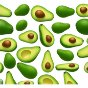 avocado sticker