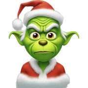 Grinch sticker