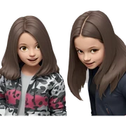 girls having fun by car sticker