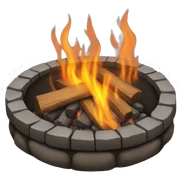 fire pit sticker